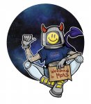 Стикер ко дню космонавтики