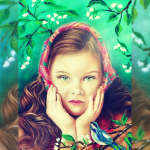 аэрография на пвх портрет