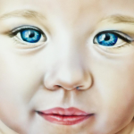 аэрография на пвх портрет