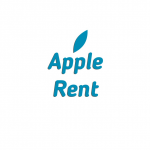 Логотип для компании по аренде техники Apple.
