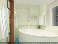 Перепланировка 2-х комнатной хрущевки (ванная комната)