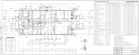 Проект здания исторического архива в Омске. План 1 этажа