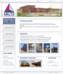 Дизайн для строительной компании Delta Construction