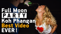 Full Moon Party на острове Панган Тайланд.