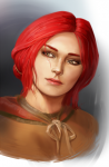 Трисс (Witcher 3 character portrait)