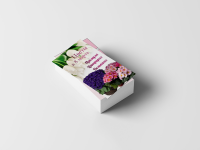 Визитки для магазина цветов