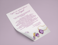 Листовка-памятка по уходу за украшениями