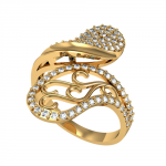 Кольцо с обсыпкой