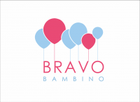Логотип для интернет - магазина детских товаров "BRAVO BAMBINO"