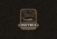 Сайт-визитка Osetrus — черная икра.