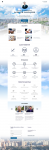 Landing page for estate agent in Kiev.