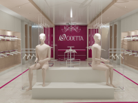 Интерьер магазина "Одетта"