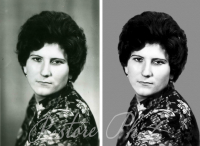 Обработка старой фотографии