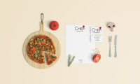 Chef cooking studio