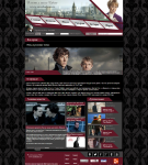 Дизайн-макет фансайта сериала