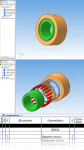 Сборка подшипника Компас-3D