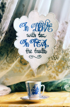 Плакат "In love with tea"