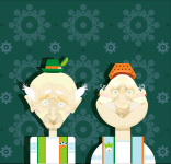 бабушка и дедушка