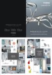 Argento Luce - разработка буклета люстр