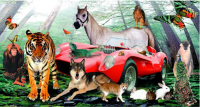 Плакат (ностальгия по FERRARI 1)
