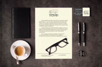 Создание фирменного стиля для предприятия "Travel"
