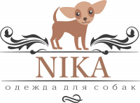 Логотип магазина одежды для собак Nika
