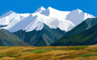 Горы, пейзаж
