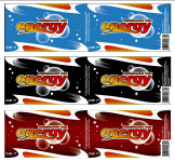 Этикетка на минеральную воду "Energy"