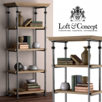 RETRO OAK RACK