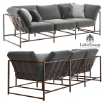 Grey Wool Sofa