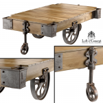 FACTORY CART COFFEE TABLE
