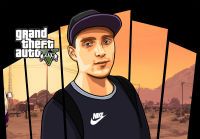 Портрет в стиле gta