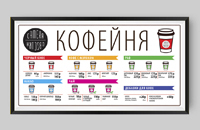 Меню для кофейни Camera Obscura
