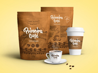 Логотип + упаковка Primeira Cafe (Germany)