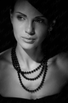 "Lady in black"