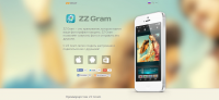 Дизайн сайта http://zzgram.mobi/