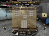 Окно информации об авто в игре "Battle cars"