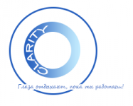 Дизайн логотипа интернет-магазину очков Clarity