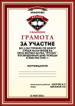 разработка грамоты для турнира по боксу