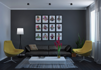 Визуализация комнаты 3ds Max, Vray, Marvelous Designer, Photosho