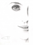 Взгляд (карандаш)