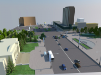 3D-визуализация существующего участка в г. Новосибирск