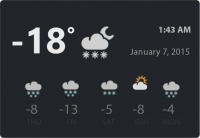 Widget Weather