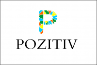 Логотип центра полиграфии "Позитив"