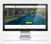 Landing Page - Real estate (desktop, tablet, mobile version)