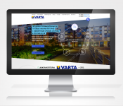Landing Page – Battery (desktop, tablet, mobile version)