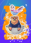 Иллюстрация детская (растр)