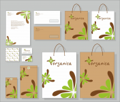 Разработка фирменного стиля для магазина органических продуктов