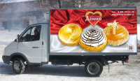 Реклама на авто, кондитерская компания (3)