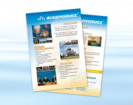 Туроператор "Академсервис". Листовка